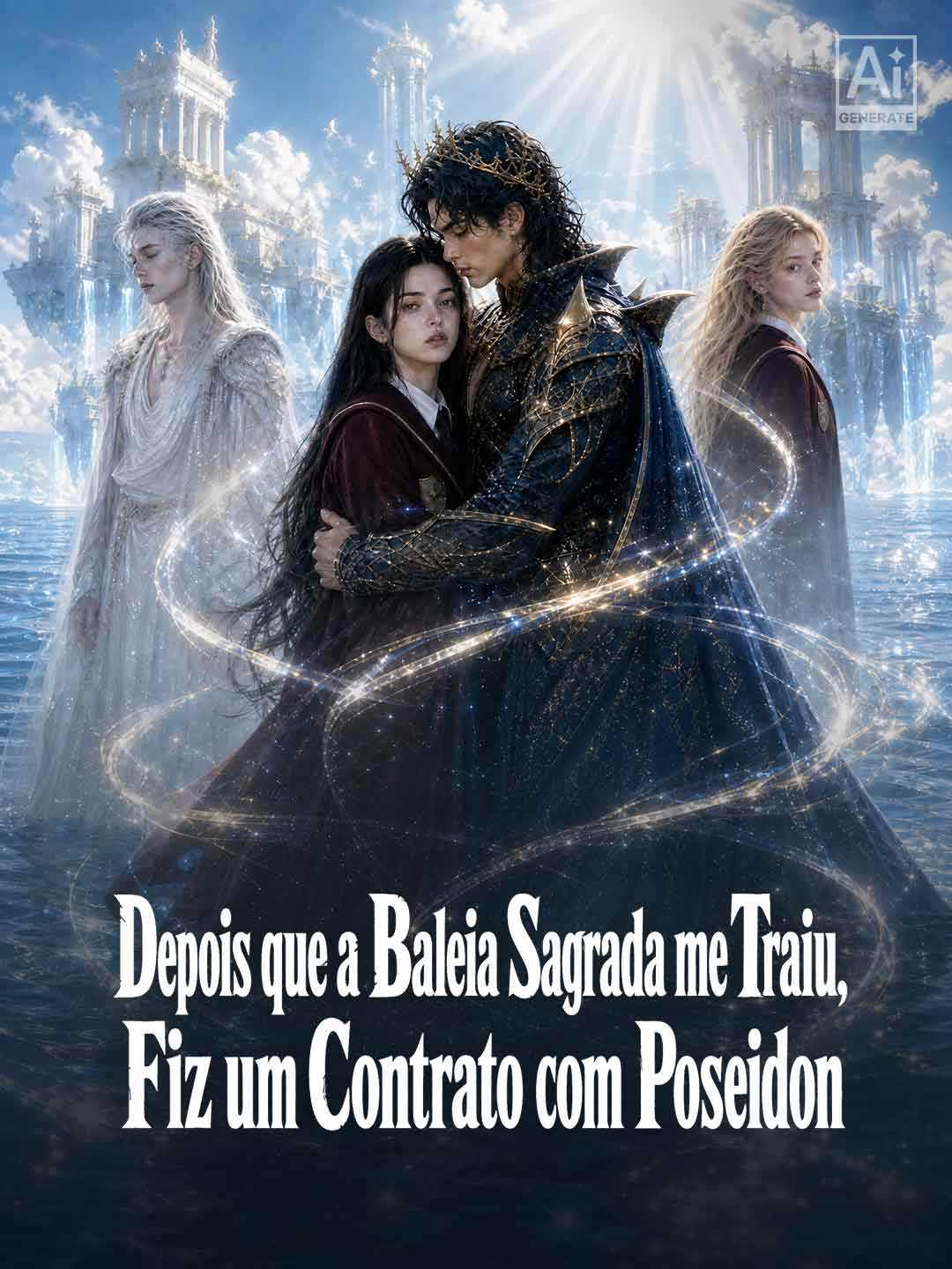 DEPOIS QUE A BALEIA SAGRADA ME TRAIU, FIZ UM CONTRATO COM POSEIDON