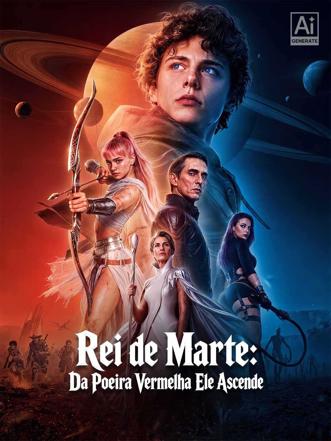REI DE MARTE: DA POEIRA VERMELHA ELE ASCENDE