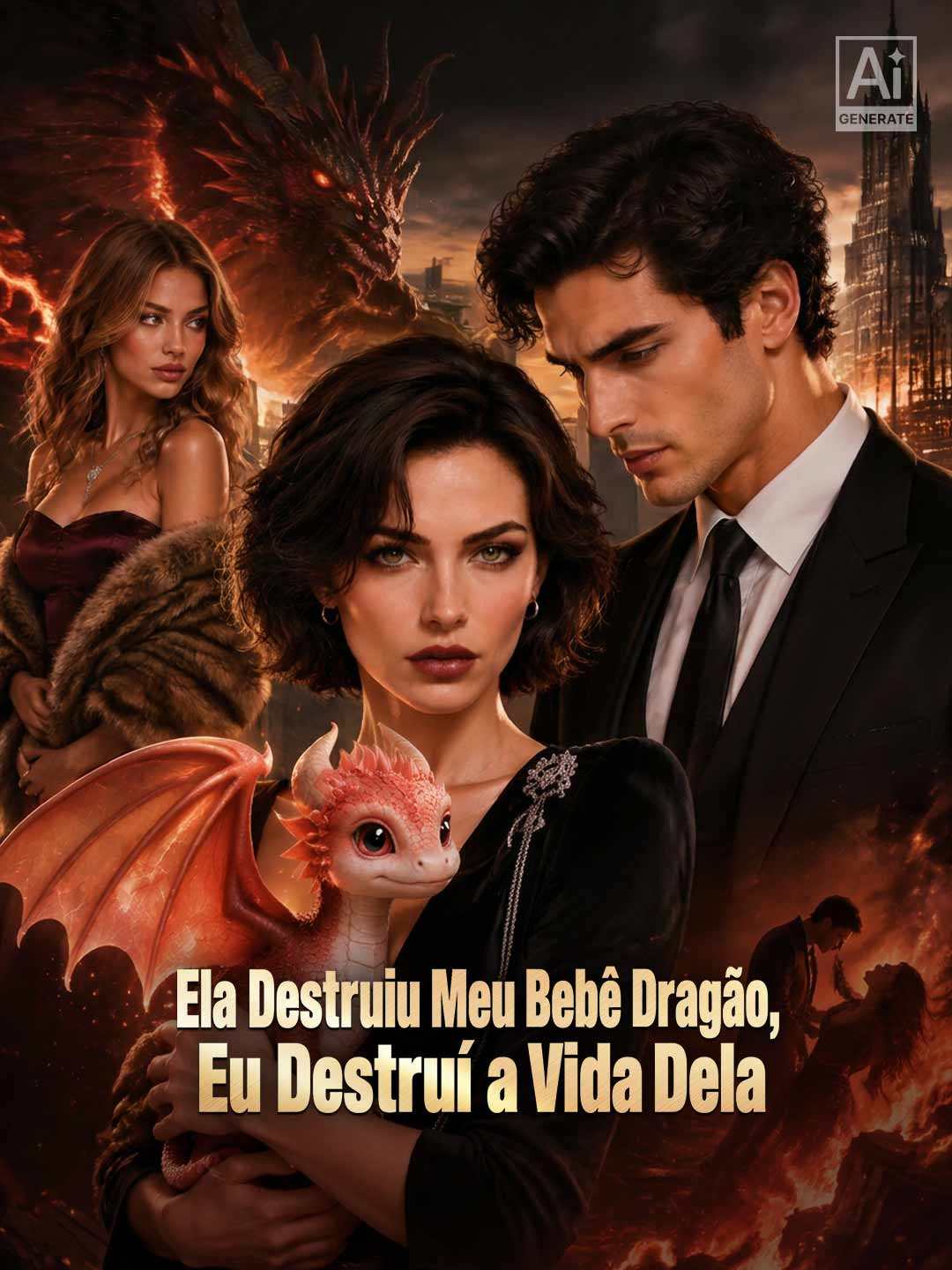 ELA DESTRUIU MEU BEBÊ DRAGÃO, EU DESTRUÍ A VIDA DELA