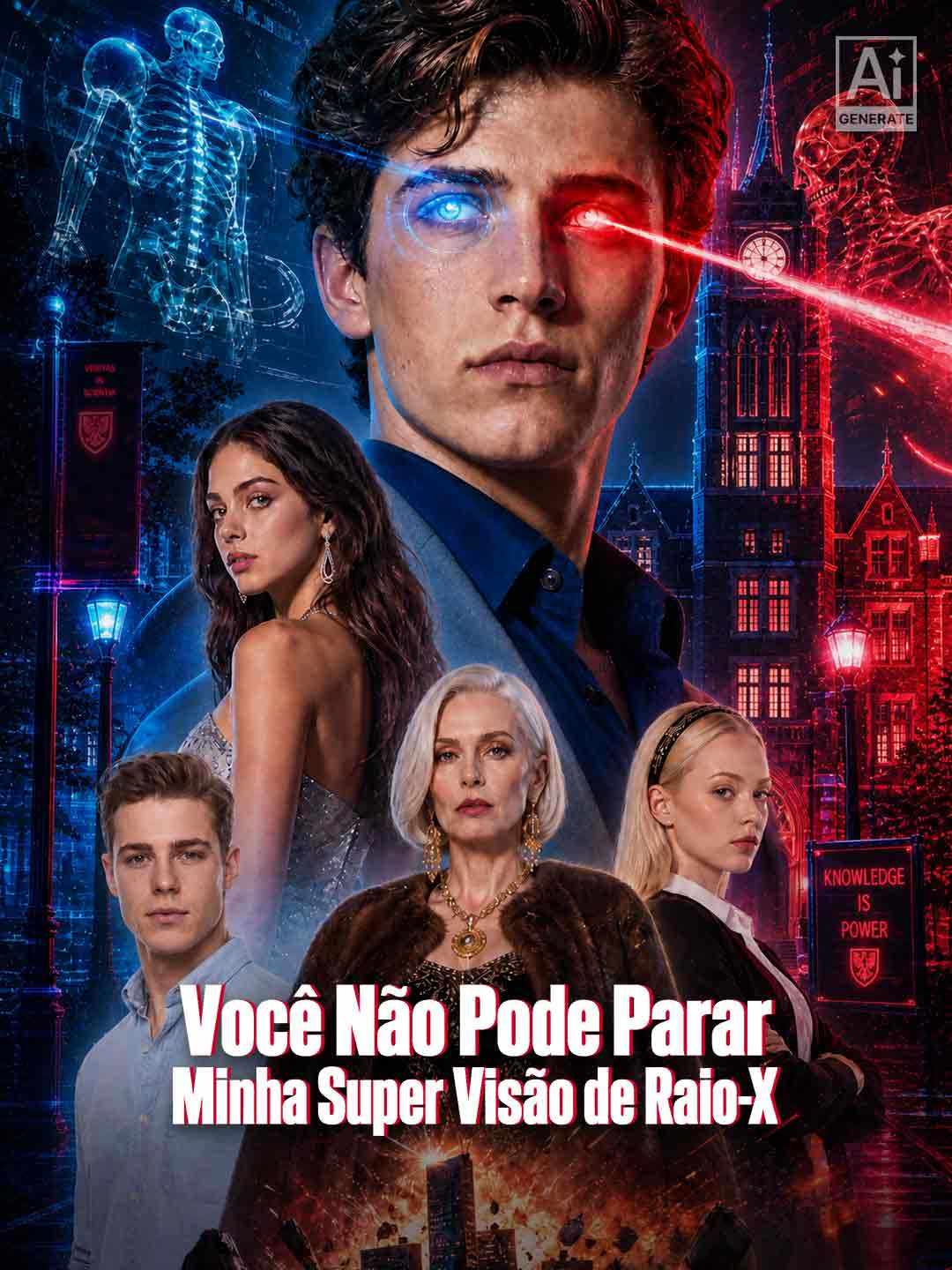 VOCÊ NÃO PODE PARAR MINHA SUPER VISÃO DE RAIO-X